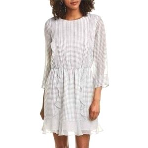 Club Monaco White Silk Dress Size 4